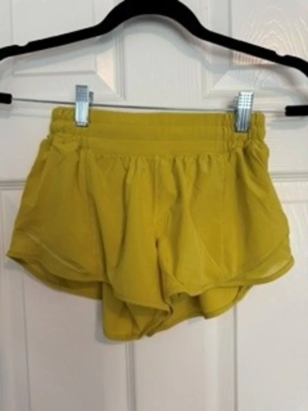 Lululemon Mustard Shorts